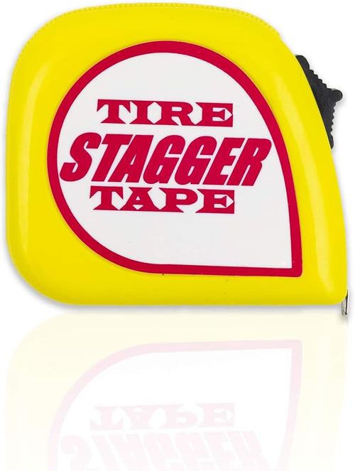 10' Tire Stagger Tape Measure with Magnetic Back (4 Pack)
