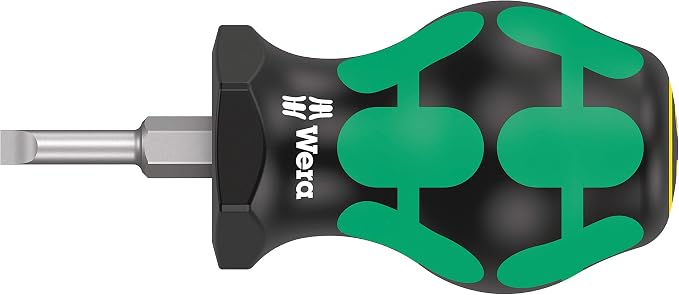Wera 05008870001 Stubby Set 1 Screwdriver Set, 5 Pieces,Green