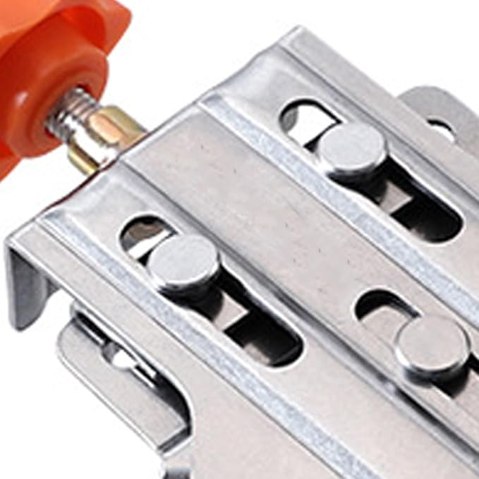 4-Piece Multipurpose 90 Degree Corner Clamp, Professional Stainless Steel Right Angle Clamp, Heavy Duty Woodworking Photo Framing Holder, Open Type for Drawers