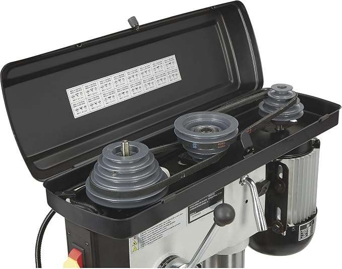 Klutch Floor Drill Press - 16-Speed, 13in. 3/4 HP, 120V