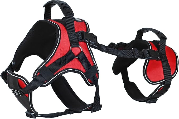 Doggie Stylz Multi-Functional Full-Body Lifting Dog Harness Vest | Designed for Front-Only, Rear-Only, Please Measure Your Dog Before Ordering