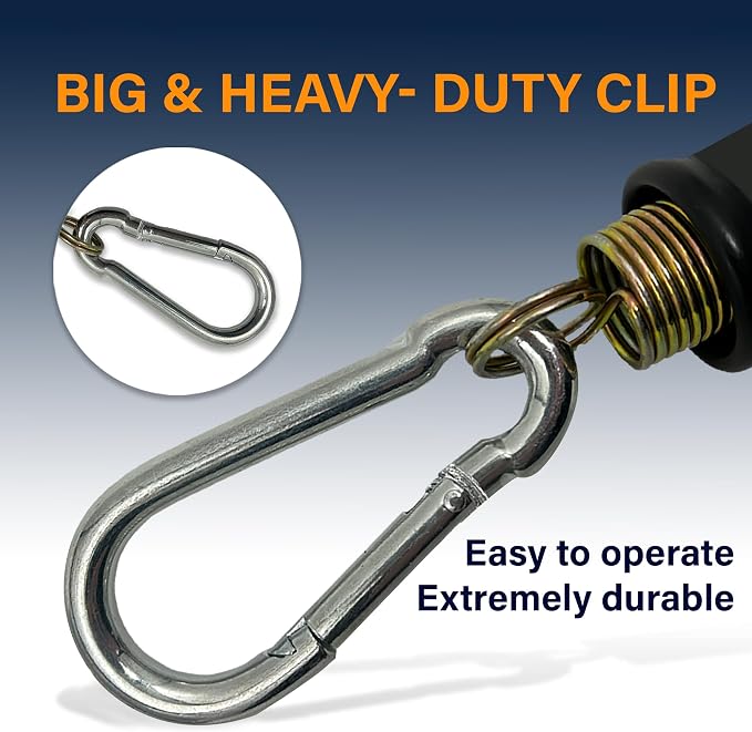 Torque 25" Single Tender Spring Kit with Hose Clamp & Plastic Sleeve
