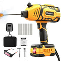 Portable Handheld Welding Machine 110V with IGBT Inverter, 5-Level Adjustable Current 20-120A, Compact Lightweight Design for Stick Welder, DIY Projects, and Professional Use (YELLOW)