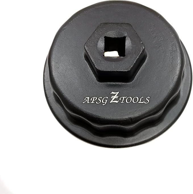 Genuine 04152-YZZA1 oil filter with Genuine 15620-31060 Oil Filter Housing Cap and 15643-31050 Cap Plug includes APSG Wrench and crush washer.