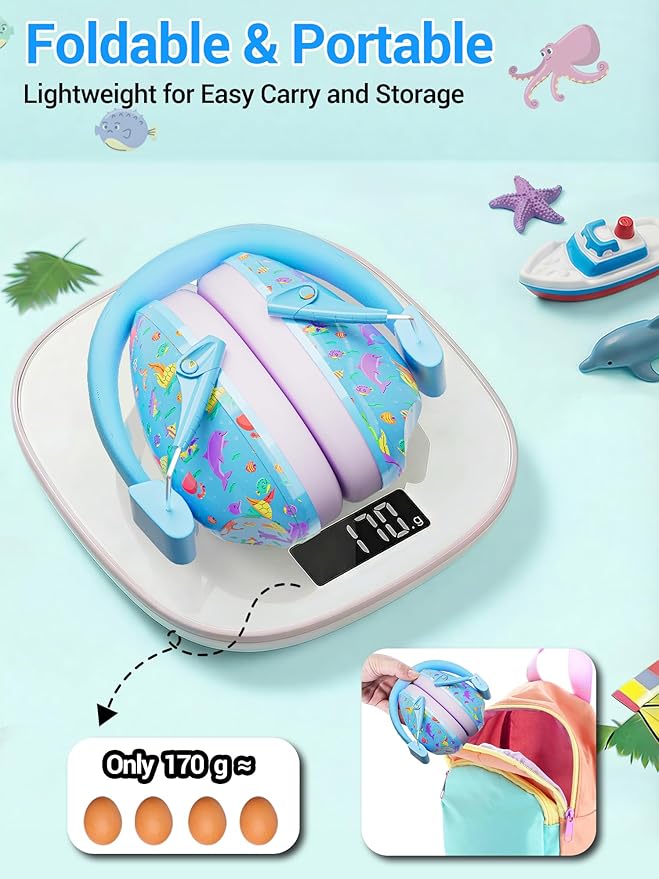 Dr.meter Kids Ear Protection for Monster Jam, Noise Cancelling Headphones for Kids Autism Sensory, Noise Reduction Ear Muffs for Track, Concerts, Fireworks, Mowing Hearing Protection Earmuffs