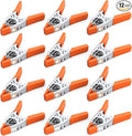 HORUSDY 12-Piece 6" inch Spring Clamp, Heavy Duty Spring Metal Spring Clamps, 2.5"-inch Jaw opening (12-Piece)