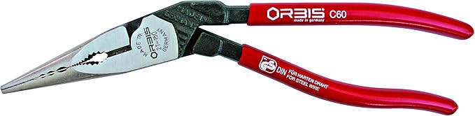 Orbis 9O 21-150 Angled Long Nose Pliers, 8.75"