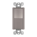 ENERLITES 4-Way Decorator Light Switch, Four Way Paddle Rocker Switch, Gloss Finish, Ground Wire Lead Attached, Residential/Commercial Grade, 15A 120V/277V, UL Listed, 94150-NK, Nickel