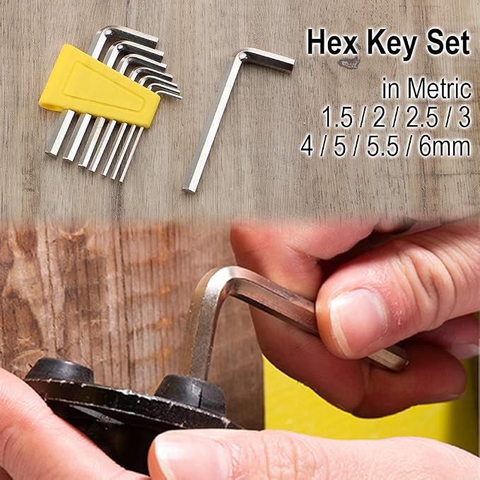 DOWELL 24 pcs Homeowner Tool Set, Home Repair Hand Tool Kit