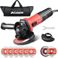 AOBEN 900W Angle Grinder 4-1/2 inch | 7.5Amp, 11000 RPM Corded Electric Grinder Tool, with Slide Switch, Safety Guard & Hand | for DIY Projects, Metal Cutting & Grinding