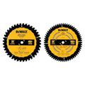 DEWALT 10 in. 40T / 60T General Purpose Combo Pack (DWA110CMB)