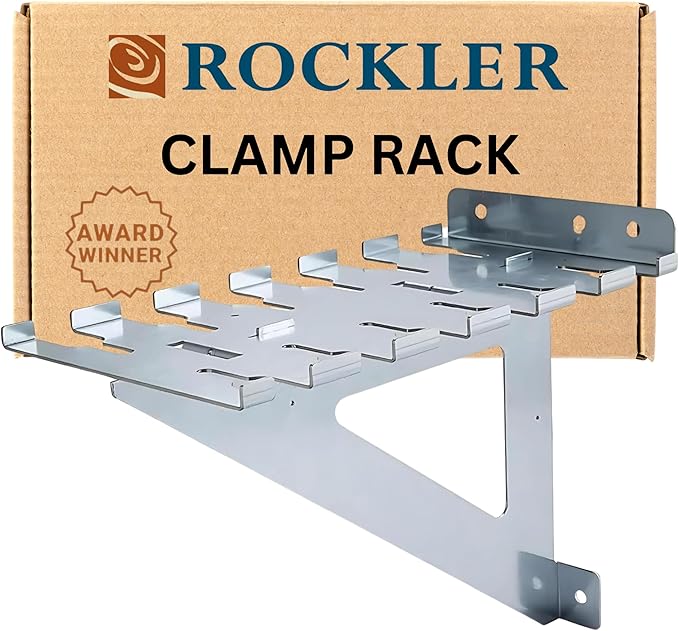 Rockler HD Pipe Clamp Rack for Clamps up to 60" Long