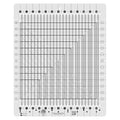 Creative Grids Stripology Squared Slotted Quilting Ruler – CGRGE2 – Made in USA, 14-1/2in x 17-3/4in, Non-Slip Grip Acrylic Fabric Strip Cutting, Sewing, Crafting, Patchwork Ruler & Template