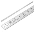 Tellegloww 2 Pcs Steel Ruler 1-1/4 in x 4 ft Machinist Rule Measuring Tool for Tinner Circumference Measurement Metalworking Industrial Drawing Engineering
