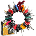 70 Heavy Equipment Keys Master Set, Machine Keys for Cat Caterpillar John Deere Komatsu Volvo Bobcat Kubota JCB Sany Terex Case Hyster Yanmar Takeuchi New Holland Construction Equipment Machinery