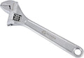Olympia Tools 8" Adjustable Wrench, Heavy Duty Drop Forged Steel, Chrome Plated, Precision Machined Jaws, Rust Resistant