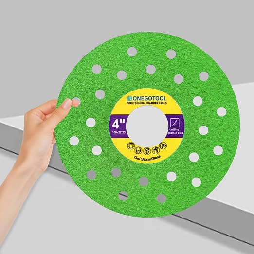 4 inch Tile Cutter Diamond Saw Blade for Angle Grinder Porcelain Ceramic Glass Marble Cutting Tools Grinding disc (5pcs)