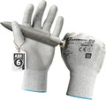 Schwer Safety Work Gloves with Certified Level 6 Abrasion Resistance, ANSI A2 Cut Resistant Gardening & Fishing Gloves with Grip, General Working Gloves for Construction, Mechanic, LT5636, S