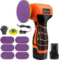 16.8V Cordless Electric Sander with 36PCS Sandpapers, 3500 RPM, 3.0Ah Battery, Lightweight & Compact Design for Wood, Metal, Paint Removal, and DIY Projects