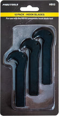 PneuTools HB12 Hook Blades 12-pack (For use with the HB150 Hook Blade Tool)