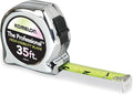 Komelon 435HV High-Visibility Professional Tape Measure, 35-Feet by 1-Inch, Chrome
