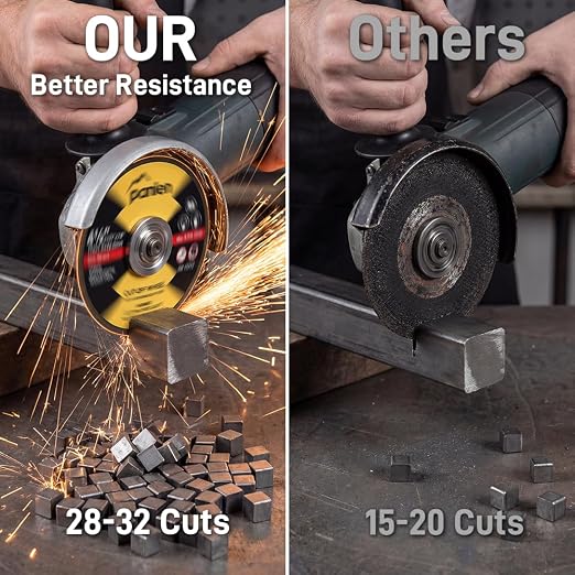 10 Pack Cutting Wheel 4 1/2 Metal Stainless Steel Cut Off Disk,Thin Cutting Blade for Angle Grinder