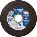 Weiler 58130 4-1/2 Inch Cutting Wheel, Tiger INOX Stainless Steel Ultracut 1 mm Contaminant-Free High Performance Thin Cutting, 1mm INOX60T Type 1 7/8" Arbor, Pack of 50