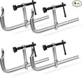 Heavy-Duty 16-Inch F-Clamps, 4-Pack, 3450 Lbs Forged Alloy Steel