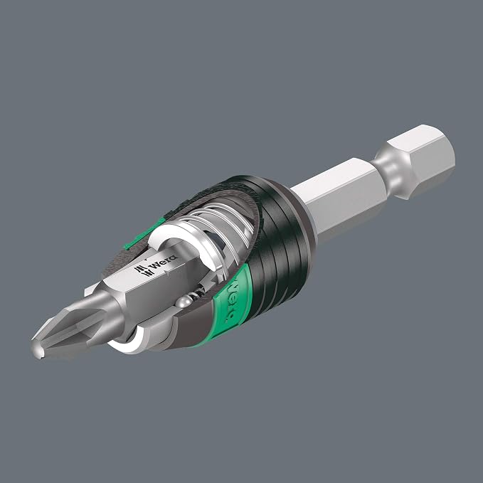 BIT-CHECK 7 PZ DIAMOND 1 BITS + UNIVERSAL BITHOLDER