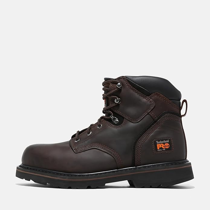 Timberland PRO Men's Pit Boss 6 Inch Steel Safety Toe Industrial Work Boot