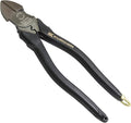 FUJIYA Tools, 700N-175BG, High Leverage Diagonal Cutting Nippers, Black & Gold color-, 7 Inch