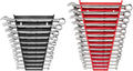 TEKTON Combination Wrench Set, 25-Piece | WCB91303 | (1/4 - 3/4 in., 6 - 19 mm), Wrench Rack, Chrome Finish