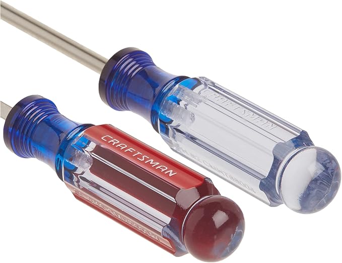 CRAFTSMAN Screwdriver Set, Assorted, 12Piece (CMHT65044) (Pack of 4)