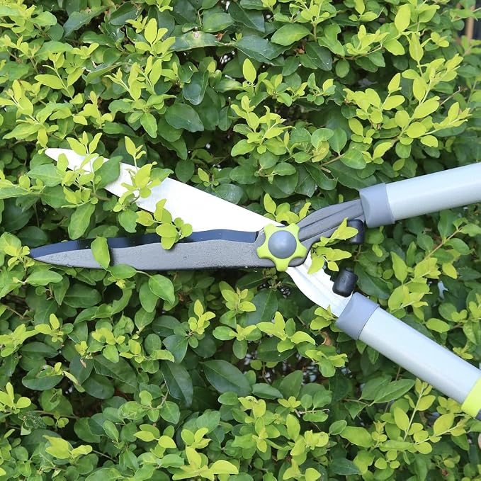Altdorff Garden Loppers Pruning Shears, Updated 3PCS Hedge Clippers Combo Set, Branch Cutter with Compound Action, Chops Thick High Branch Ease, Professional Tree Trimmer Set Heavy Duty