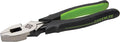 Greenlee 0151-08M High Leverage Side-Cutting Pliers, Molded Grip, 8"