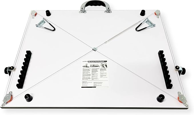 Proartek PK00016 Model PXB26 Portable Drafting Drawing Board 20” x 26”; PXB Series; Adjustable Aluminum Parallel Straightedge; Carry Handle; Architecture Tool for Students and Professionals
