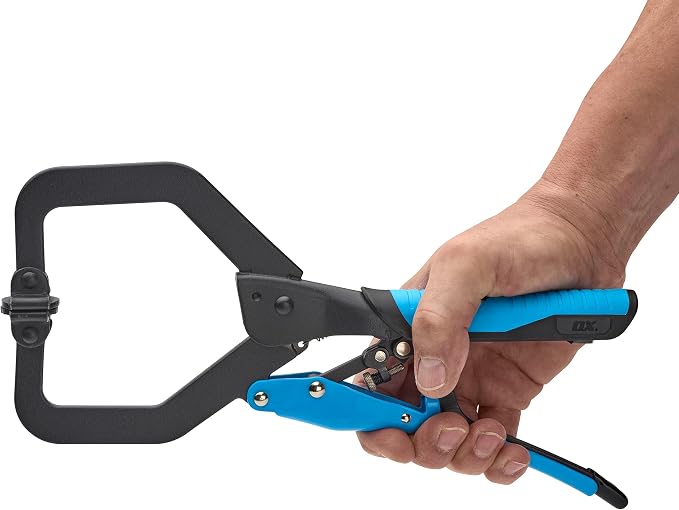 OX Pro 11 in Auto Adjust C Clamp with Swivel Pad - Heavy Duty