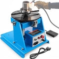 VEVOR Rotary Welding Positioner 10KG, 1-12 RPM 20W, Adjustable 0-90° Turntable with 8.1 Inch 3-Jaw Chuck, Compact Welder Machine for Precision Cutting, Grinding, Assembly, and Testing