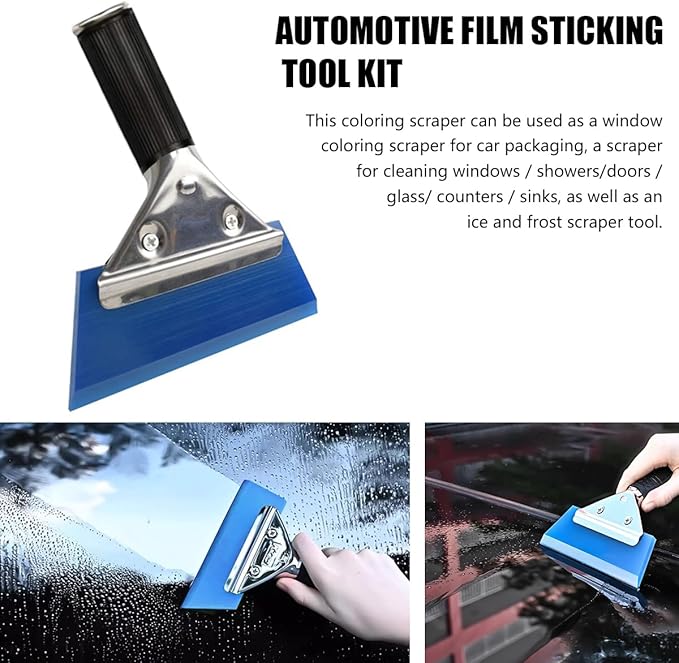 Mandark 43PCS Car Window Tint Tool Kit, Vehicle Window Tint Tool Including Various Squeegee & Knife for Vinyl, Auto Glass Protective Film Installation Wrapping Set, Universal for Vehicles