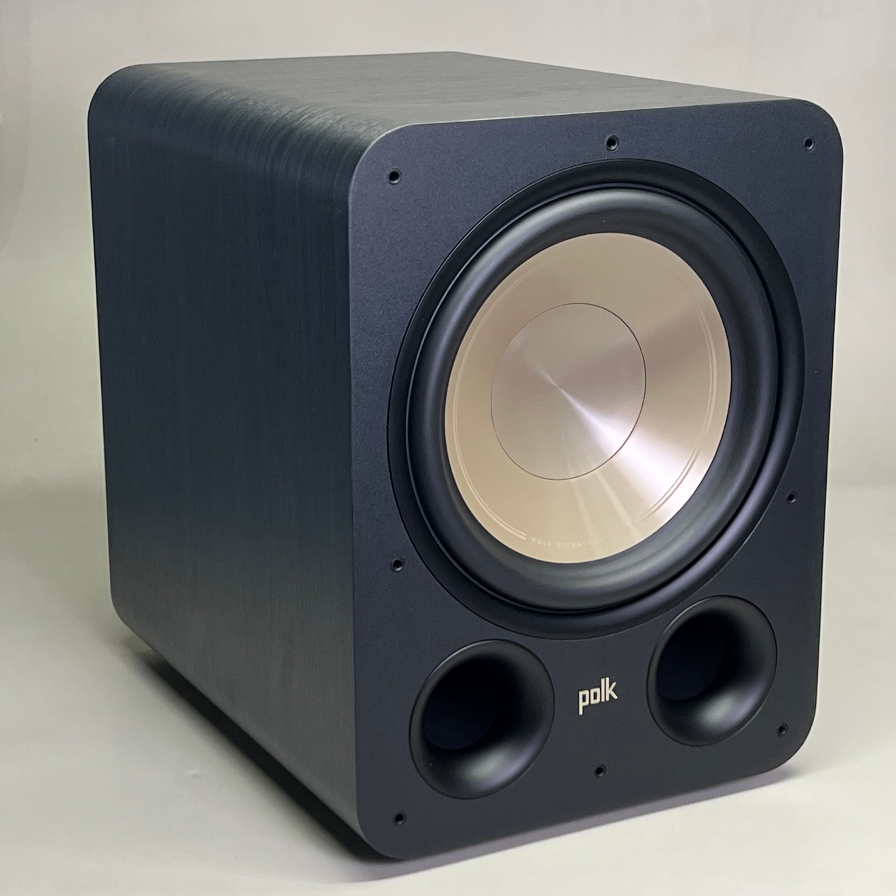POLK 12" Signature Elite Subwoofer Sz 18" L X 14" W X 19" H, Black ES12
