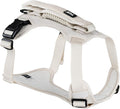 TUG Grab Dog Harness with Built-in Magnetic Traffic Leash (XL/Cream) | Padded Magnetic Traffic Handle | Dual Leash Clips | 4-Point Adjustable Fit | Durable Nylon