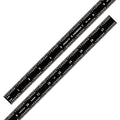 PEC Tools 18" Flexible Metal Rule, Designed for High-Accuracy Industrial Environments, Made in USA