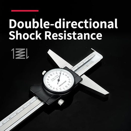 0-150 mm Professional Hook Depth Measuring Calipers, 0.02 mm Ultra Precision, Precision Measuring Tools DRINYOUNG(0-150 mm (Depth dial Caliper with Hook))