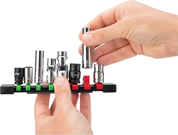 Performance Tool W39001 9-Piece Master 10 mm Socket and Wrench Set