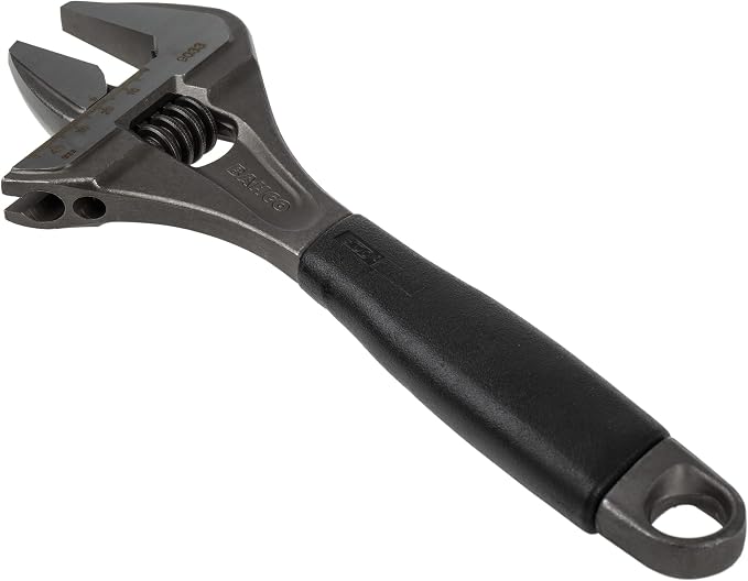 Bahco 9033 R US Ergo X-Wide Adjustable Wrench, 10-Inch, Black