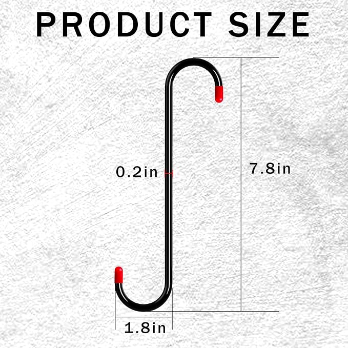 BFXM 4PCS Brake Caliper Hanger Caliper Hangers Hooks with Rubber Tips, Durable Steel, Rust-Proof Automotive Tools for Braking, Axle, Suspension, Herramientas para Extensión de Frenos