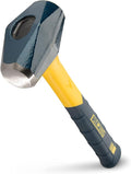 ESTWING Sure Strike Drilling/Crack Hammer - 2-Pound USA Made Sledge with Fiberglass Handle & No-Slip Cushion Grip - MRF2LB