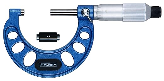 Fowler 52-240-002-1, Outside Inch Micrometer with 1-2" Measuring Range