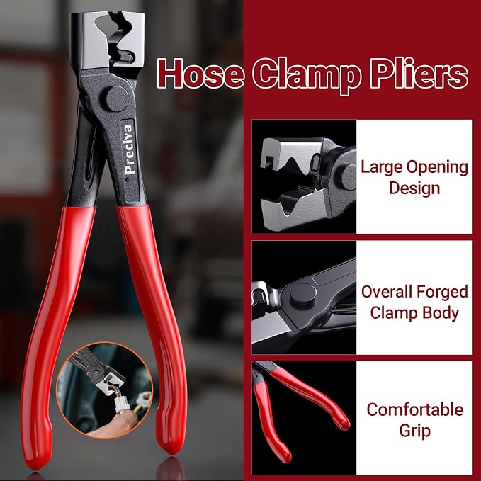 4PCS Electrical Disconnect Pliers Set, Automotive Electrical Disconnect Pliers and Terminal Pin Removal Tool Kit, Professional Automotive Tools for Most Cars, Trucks and SUVs