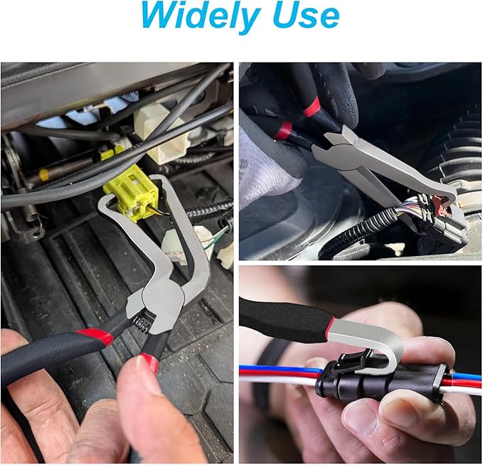 PPZ Electrical Disconnect Pliers Kit 3Pcs,37960,37980,13120,Automotive Electrical Terminal Connector Separator Removal Tool, Electric System Repair Tools,Electrical Connector Removal Tool